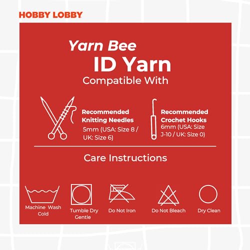 Hobby Lobby 1513464S Baby Bee Medium Yarn thumb #4