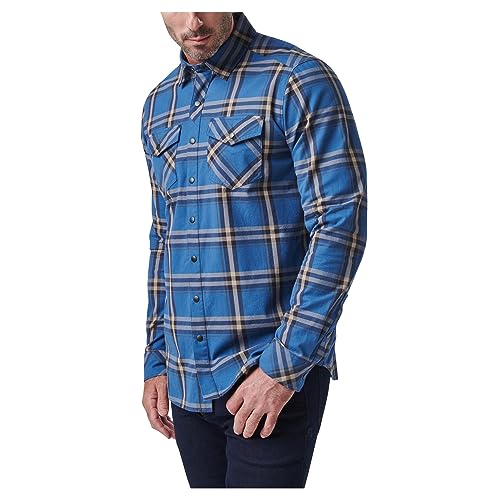 5.11 Tactical Men's Gunner Long Sleeve Shirt, RAPIDraw Placket, Style 72530