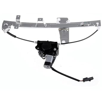 Car Front Passenger Side Power with Motor Metal and Plastic 741-553 EC106106CP