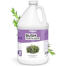 Bush Fertilizer - Liquid Plant Food for Fuller Growth & Stronger Roots, Great for Flowering, Evergreen, Fruit Bearing, and Wild Shrubs, 1 Gallon