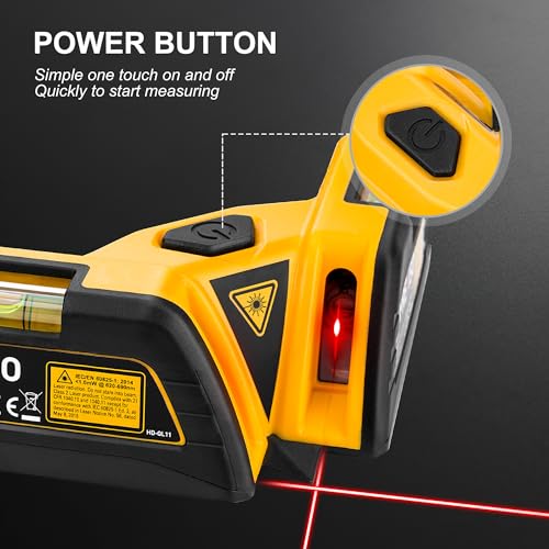 image for PREXISO Square Laser - 30Ft Flooring Laser Level, Tile Laser Line Proj