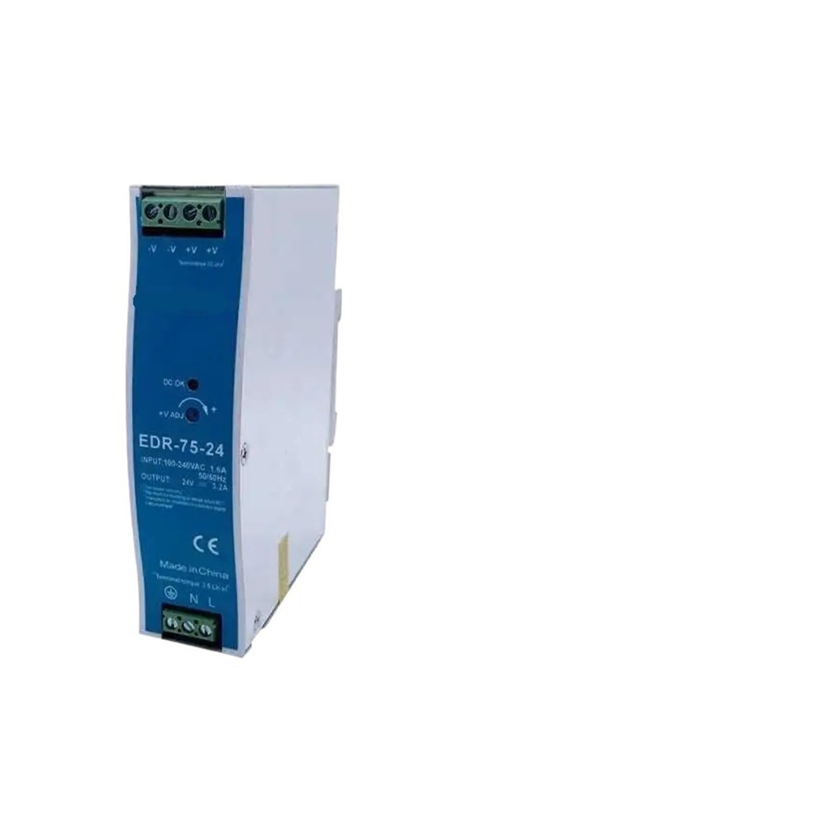 JJKKOZVQF EDR-75W 120W 150W Single Output Switching Power Supply 24v(EDR-150-24)