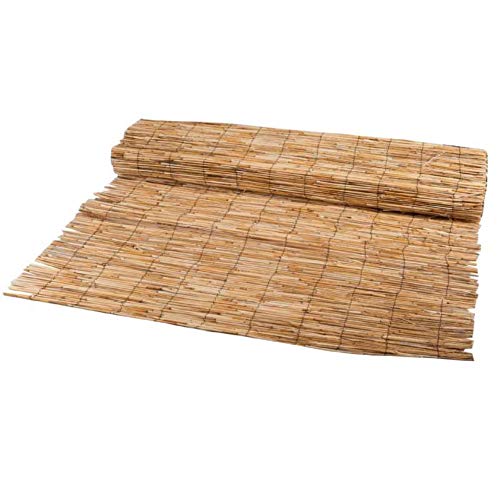WERKA PRO - 10746 - Canisse en Roseau Naturel - 1 x 5 m - Idéal pour Isoler Visuellement une Clôture Cover