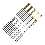 5pcs/Set Radius Corner T-Slot Milling Cutter CNC Carbide Concave Arc Machining D3-D20 R0.5-3(for...