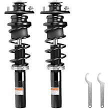 Front Shocks, Shock Absorber, Struts, Amortiguadores for Kawasaki Mule 2010, 2020; Mule 2500, 2510, 2520; Mule 3000, 3010; OEM 45023-1005, 45023-1006, 1515-0658; Amortiguadores Para Kawasaki Mule