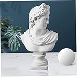Diseño muy realista, agregue un hermoso paisaje a su habitación, exquisito y compacto, ahorro de espacio para mostrar..Las estatuas griegas se pueden integrar inteligentemente en varias decoraciones para el hogar, con un estilo versátil.