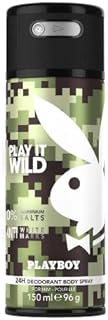 Playboy Play It Wild By Playboy Skin Touch Body Spray 5 Oz