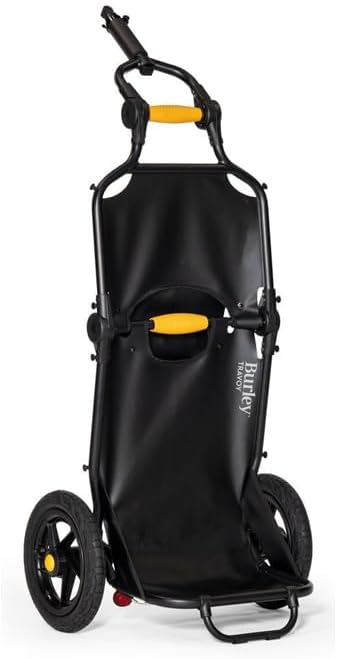 Burley Travoy 60lb Bike Trailer and Atomic Blue Rain Cover