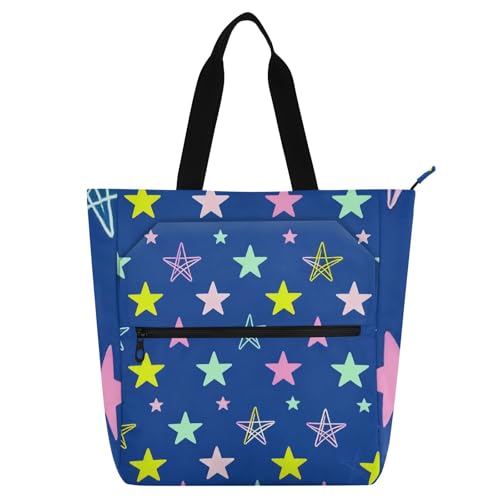 Bolsas de mano para niños y niñas ideales como bolso para libros escolares con cremallera