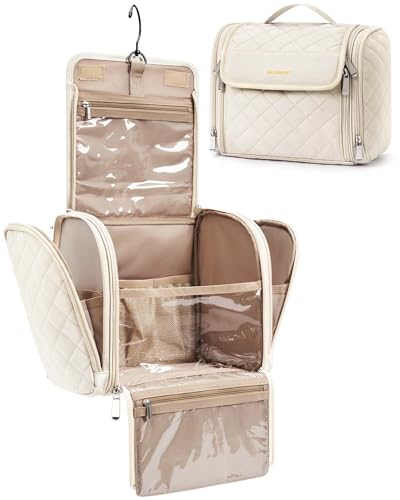 BAGSMART Hanging Makeup Toiletry Bag