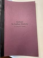 Echoes in Indian History B0018ZMP9K Book Cover
