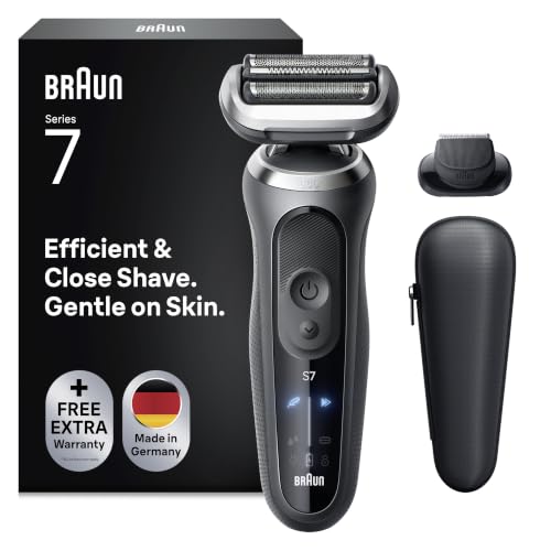 Rasoir Électrique Braun Series 7 72-G1200s – Rechargeable, Étanche, Tondeuse Intégrée - vue 4