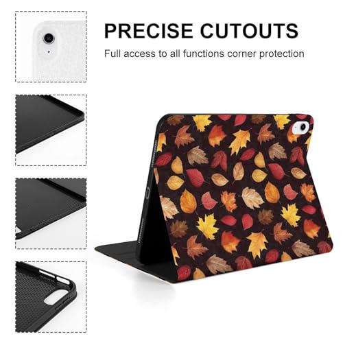 Smart case iPad 11 pouces 2025 style automnal pour le bureau - 4