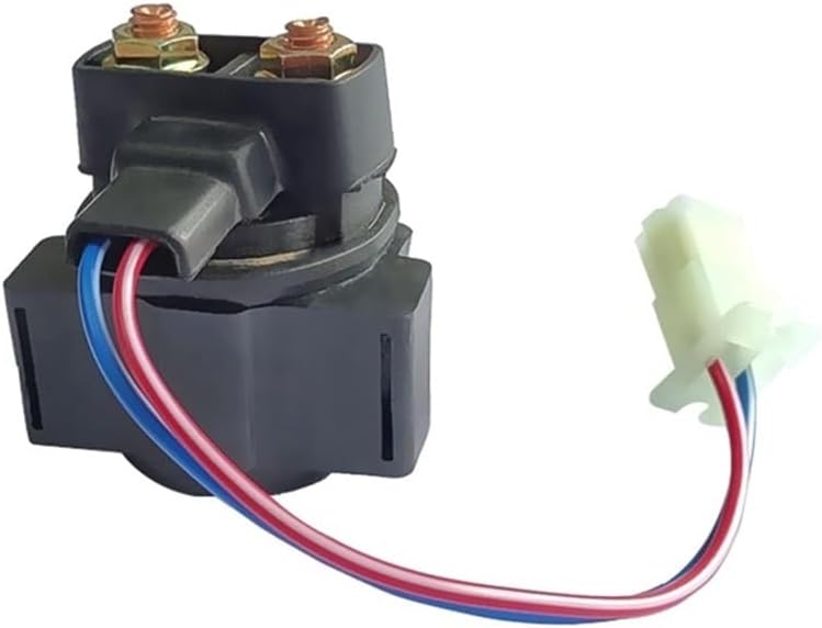 Starter Solenoid Relay Starter Relay Solenoid For Big Bear 350 YFM350FW 4X4 1987-1999 ATV Parts Black