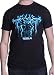 Nikola Tesla, Mad Scientist | Unisex Science Engineering Geek Humor T-shirt (Adult, Large) Black