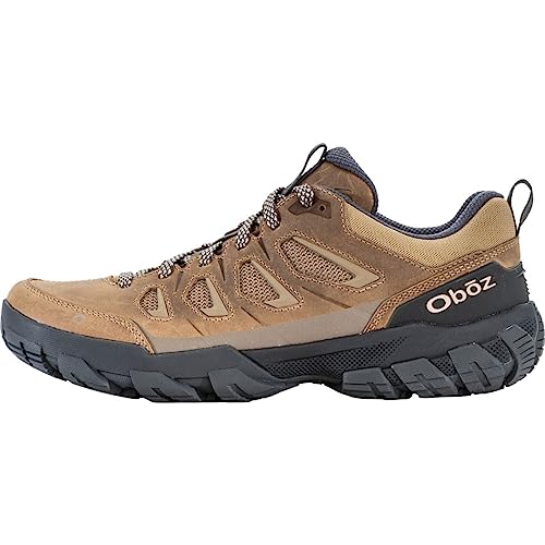 Oboz Men's Sawtooth X Low Hiking Shoes, Sandhill, 7.5 Wide