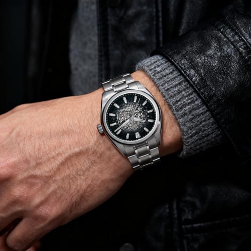 Image of watchdives WD0003C Elementum Original Design Men Watch VH31 Sweep Second Quartz Watch 36mm Sapphire Crystal Luxury Wristwatch 100m Waterproof Stainless Steel