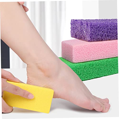 Healvian 18 Pcs placa de fricção de pedra-pomes esfoliante para os pés esfoliante pés esfoliante de