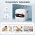 BYGOVICE Mini-Tank Water Heater, On Demand Water Heater with Digital Display, 110V 1.5KW Instant Point of Use Hot Water Heater for Rv Trailer Bathroom Kitchen Under Sink Counter Cupboard, 8L
