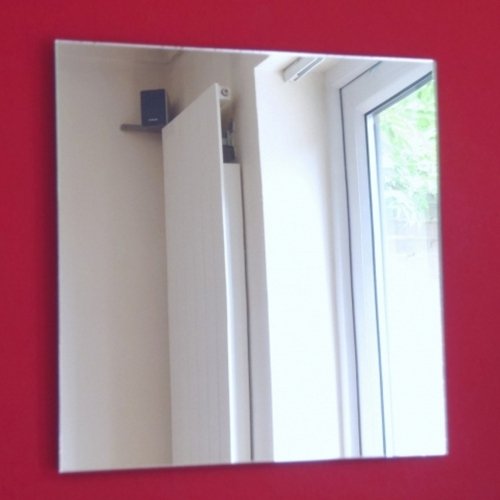 Super Cool Creations Square Tiles & Mosaic Mirror - Pack of 10-6cm x 6cm, Silver, 10x - 6cm x 6cm - Image 2