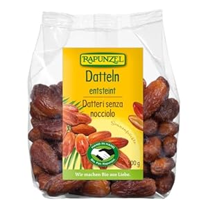 Rapunzel Datteln ohne Stein Deglet Nour,1er Pack (1 x 500 g) - Bio
