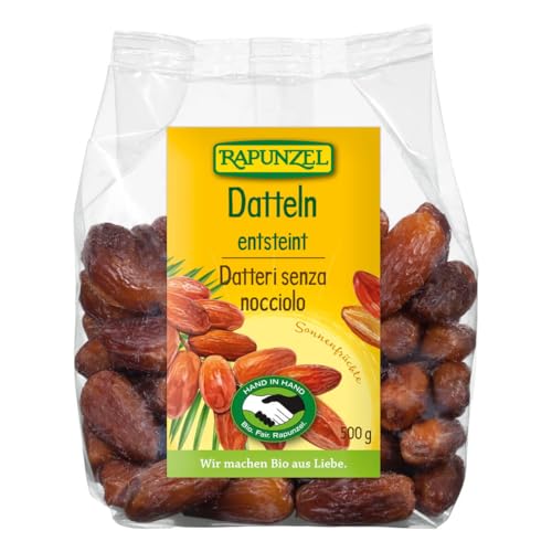 Rapunzel Datteln ohne Stein Deglet Nour,1er Pack (1 x 500 g) - Bio