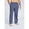 JupiterSecret Mens Pajama Pants Set Flannel Cotton Plaid Sleep & Lounge Pants, PJ Bottoms with Pockets and Button Fly