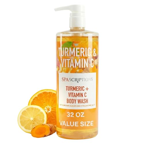 SpaScriptions Turmeric & Vitamin C Body Wash – Brightening Gentle