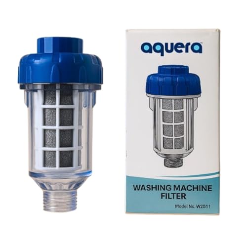 Image of Washing Machine Filter for Hard Water, Chlorine, Limescale Removal | Hard Water Softener for Top Load and Front Load Machines | Under 800