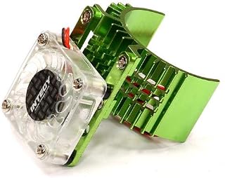 Integy RC Model T8074GREEN Motor Heatsink 540 Size w/ Cooling Fan for Slash Stampede 2WD Rustler 2WD Bandit