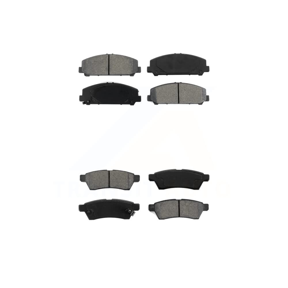 Front Rear Semi-Metallic Brake Pads Kit For Suzuki Equator KSM-100180