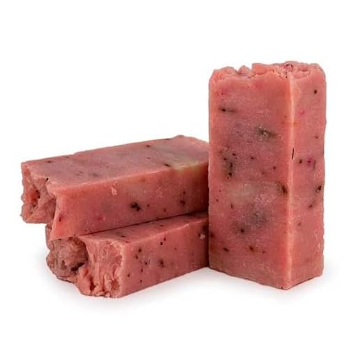 Jabón natural de Rosa Mosqueta (90g) - Atenúa manchas, estrías, cicatrices - Todo tipo de piel - Cara y cuerpo