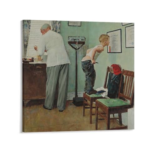 Norman Rockwell VbgÕm[}bNEF̊G vg LoX |X^[ _ EH[A[g  f炵Mtg Ɋ|܂12x12inch(30x30cm)