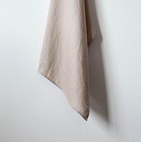 Lk Purelife LKT001 100% Pure Flax Linen Kitchen Towels-20X27 Inch-Stonewashed Flax Linen-Extra Soft Quick Dry thumb #2