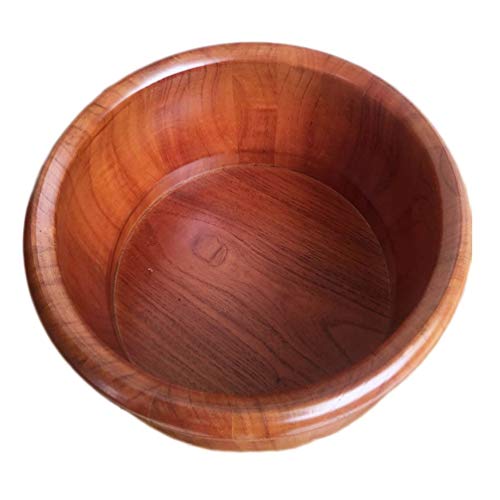 Balde de madera para baño de pies y pedicura miniatura 5