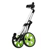 Caddymatic-Golf-Lite-TRAC-Carrito-DE-Golf-Plegable-DE-2-Ruedas-BlancoVerde