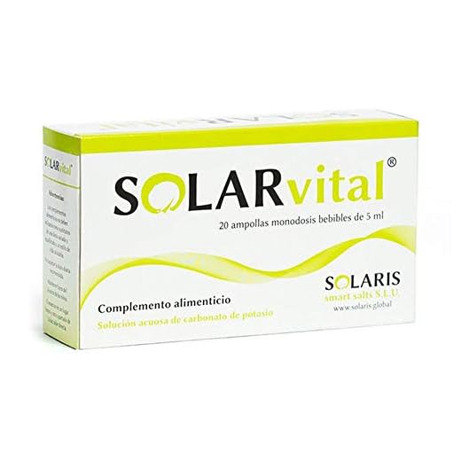 Solarvital 20 ampollas de 5ml