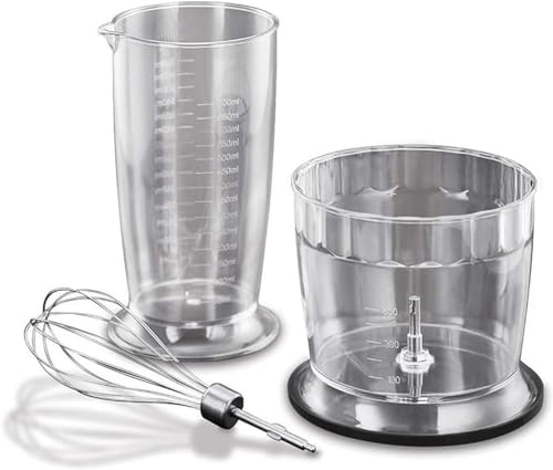 Russell Hobbs Matte Black 3-in-1 Staafmixer (Mixen & Kloppen, Pureren, 700 ML, 500 Watt) 24702-56 - Afbeelding 3