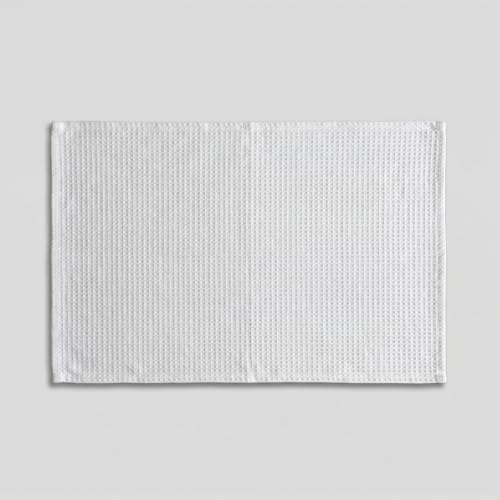 Image of FINGERCRAFT Kitchen Cloth 100% Soft High GSM Cotton Fabric Kitchen Towel, 20 x 30 Inches Perfect Size for Kitchen Uses, Set of 6, Multipurpose Use as Dish Towel, Bar Towel (White)