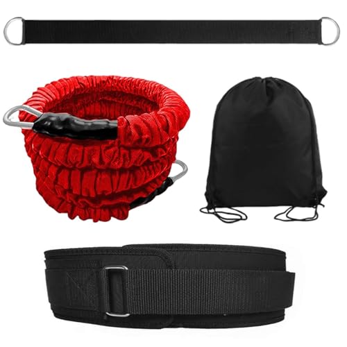 Tuyzhrymlic Speed and Agility Training Equipment, Running Resistance Band 80lb
