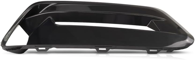 For Honda Accord 2018 2019 2020 Fog Light Bezel Passenger Side | Front | Black | With Fog | PP Plastic | For Sedan Model Only | Excluded Hybrid Model | For HO1039140 | 71102TVAA10, HD198-127CCR