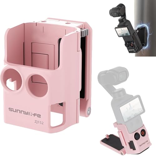 Taoricup DJI Osmo Pocket 4 �Ή� ���C�}�E���g �u���P�b�g �}�O�l�b�g DJI Osmo Pocket 4 �Ή� �A�N�Z�T���[ �f�X�N�g�b�v�X�^���h �J�����A�N�Z�T���[ ���͎��C�Œ� �p�x�����\ �f�X�NVlog/���d/���搧�� 