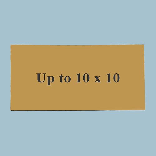 Placas de plástico estables a prueba de rayos UV grabadas personalizadas para uso en exteriores y exteriores, letrero de tamaño fijo o personalizado