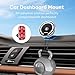 MAGJIEYX CD Slot Magnetic Car Mount Charger Work for iPhone 16-12, 3X Stable on Bumpy Roads, 99% Car/Truck-Approved, Wireless Charging Holder with 3M Dash Sticker, No Vent Block(Sedans/SUVs/Trucks)