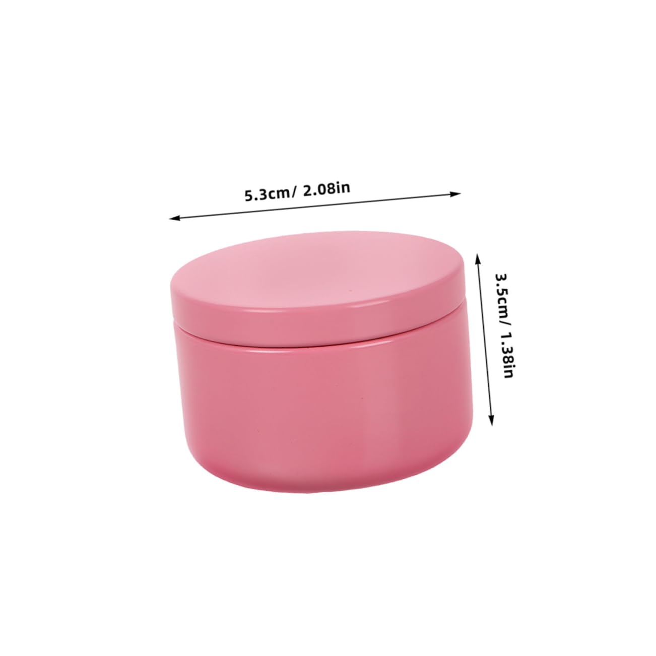 Gogogmee Aromatherapy Jars Essential Oil Bottles Oil Storage Containers Metal Tea Tin Empty Candle Container Perfume Jars Leakproof Versatile Use