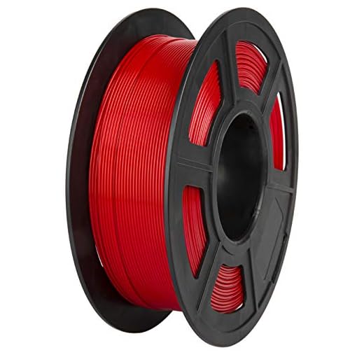 PLA Filament, PRINSFIL Filament PLA 1.75 mm, 3D Printing Materials for 3D Printer, 1 kg 1 Spool,DarkRed