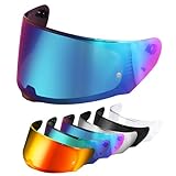 VCOROS Helmvisier für FF328/FF353/FF800,Motorradhelm Visier,Motorrad Windschutz Helm...