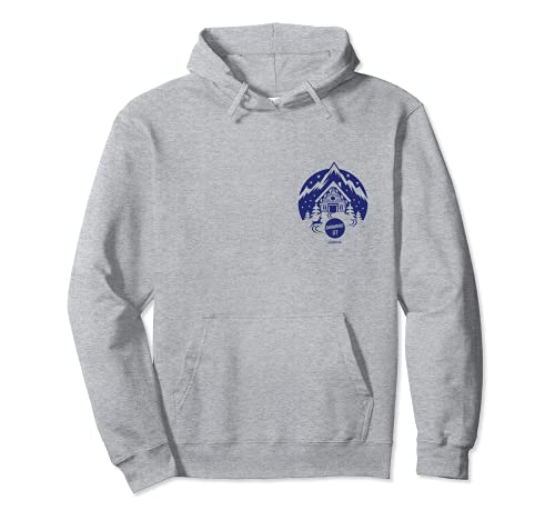 Snowbird Ski Resort in Utah USA Lettering Cool Snowbird Sudadera con Capucha