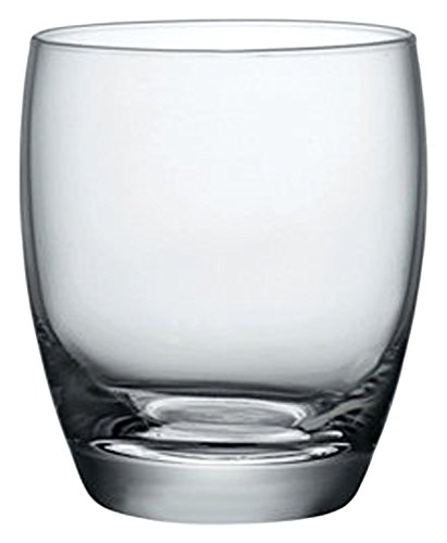 Rocco Bormioli Bormioli Rocco 1323830 Fiore l'Eau Confezione 6 Bicchieri in Vetro, 30 cl