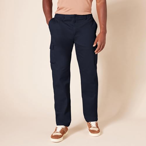 Image of Amazon Essentials Men's Straight-Fit Breathable Stretch Cargo Pants (Available in Big & Tall)